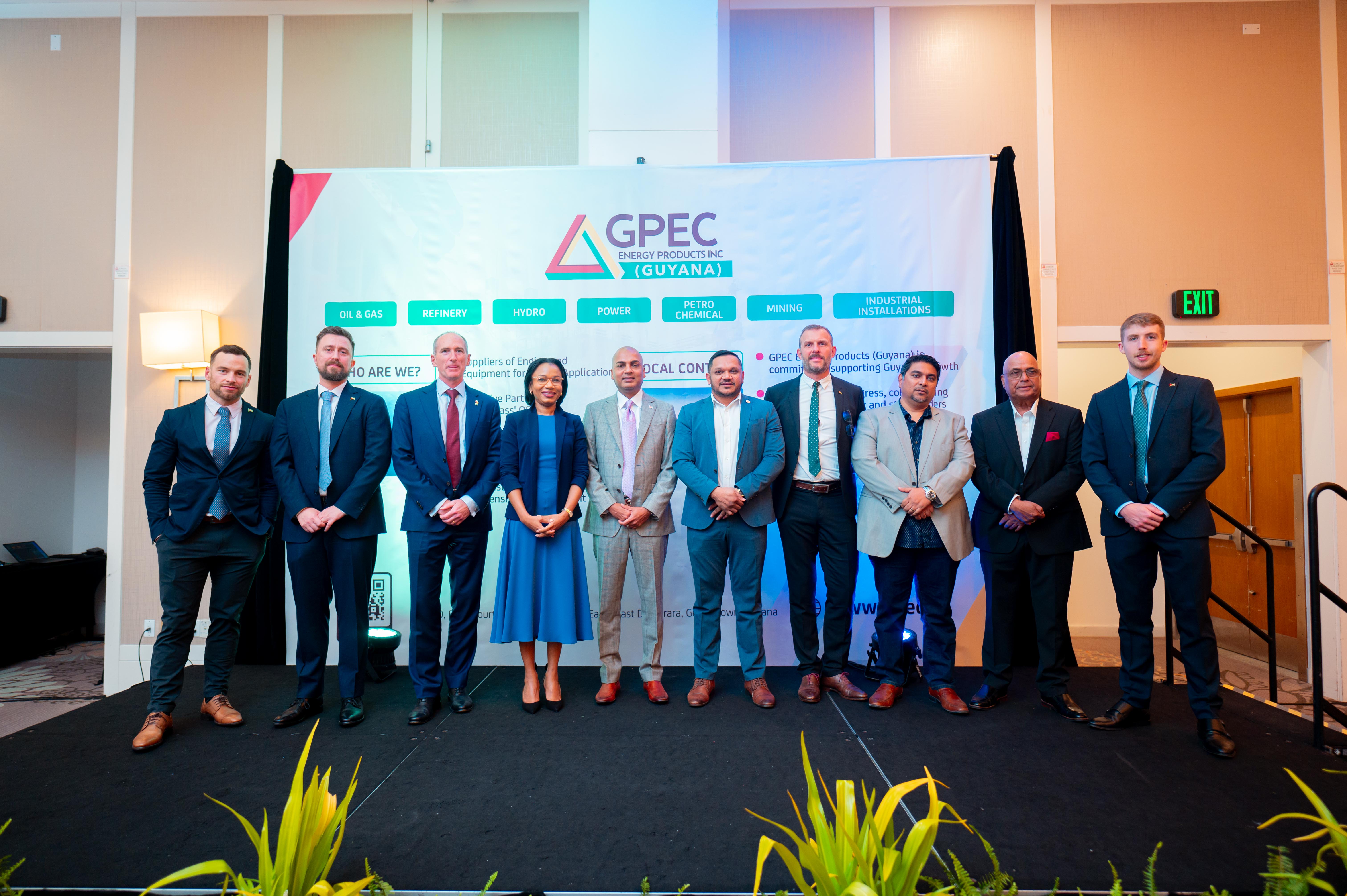 Celebrating the Launch of GPEC Energy Products (Guyana) Inc